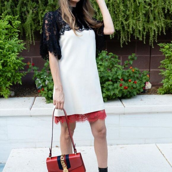 NWT Gucci Lace Lined Dress - Picture 3 of 3